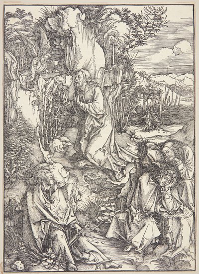 Christ on the Mount of Olives by Albrecht Dürer
