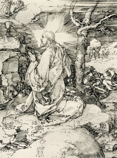 Christ on the Mount of Olives by Albrecht Dürer