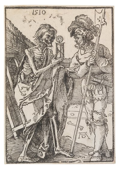 Death and Lansquenet by Albrecht Dürer