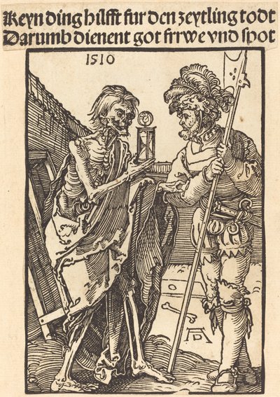 Death and the Lansquenet by Albrecht Dürer