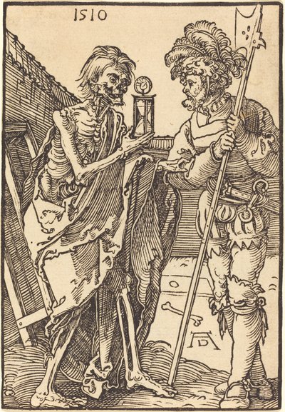 Death and the Lansquenet by Albrecht Dürer