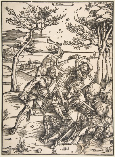 Hercules and Cacus by Albrecht Dürer