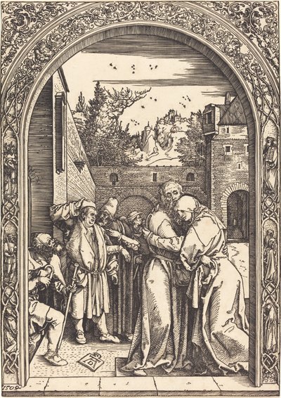 Joachim and Anna at the Golden Gate by Albrecht Dürer