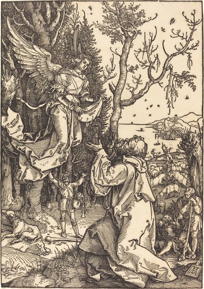 Joachim and the Angel by Albrecht Dürer