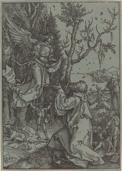 Joachim and the Angel by Albrecht Dürer