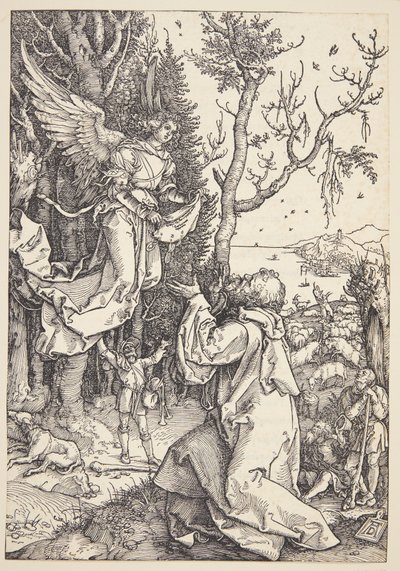 Joachim and the Angel by Albrecht Dürer