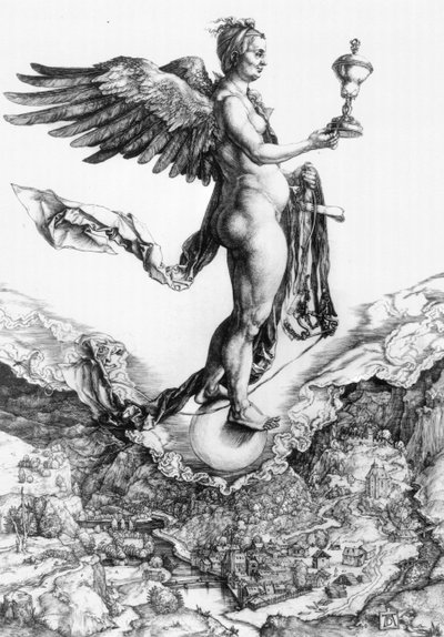 Nemesis by Albrecht Dürer