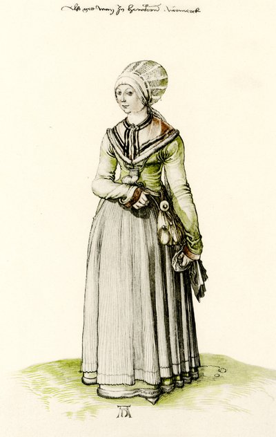 Nuremberg Housewife by Albrecht Dürer