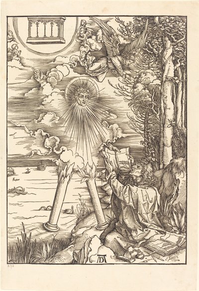Saint John Devouring the Book by Albrecht Dürer