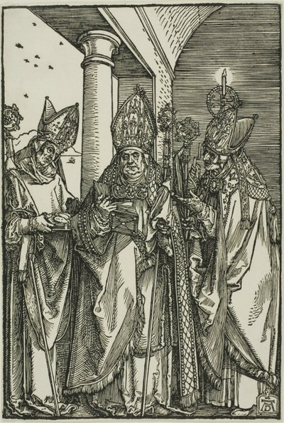 Saints Nicholaus, Ulrich, and Erasmus by Albrecht Dürer