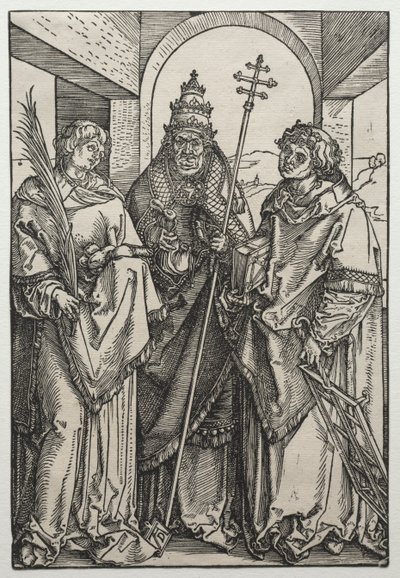 Saints Stephen, Sixtus and Laurence by Albrecht Dürer