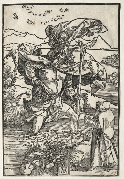 St. Christopher with the Birds by Albrecht Dürer