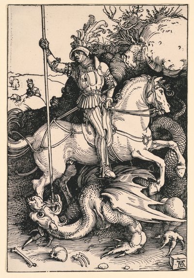 St. George Killing the Dragon by Albrecht Dürer