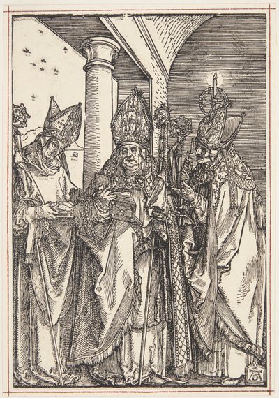 Sts. Nicholaus, Ulrich and Erasmus by Albrecht Dürer