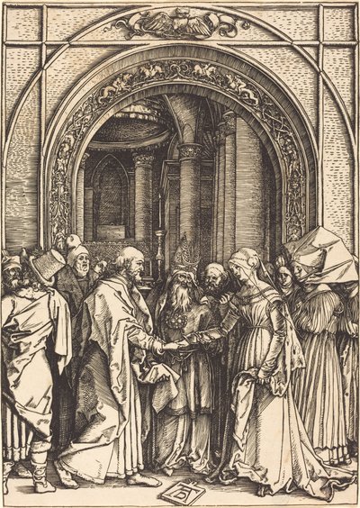 The Betrothal of the Virgin by Albrecht Dürer