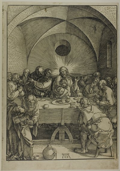 The Last Supper, from The Large Passion by Albrecht Dürer