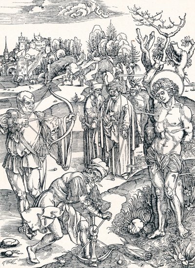 The Martyrdom of St Sebastian by Albrecht Dürer