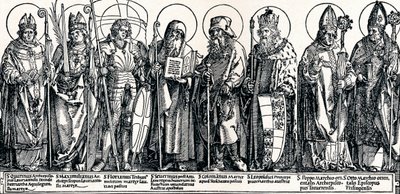 The Patron Saints of Austria by Albrecht Dürer