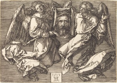 The Sudarium Held by Two Angels by Albrecht Dürer