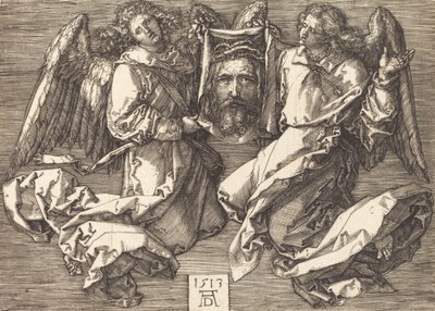 The Sudarium Held by Two Angels by Albrecht Dürer