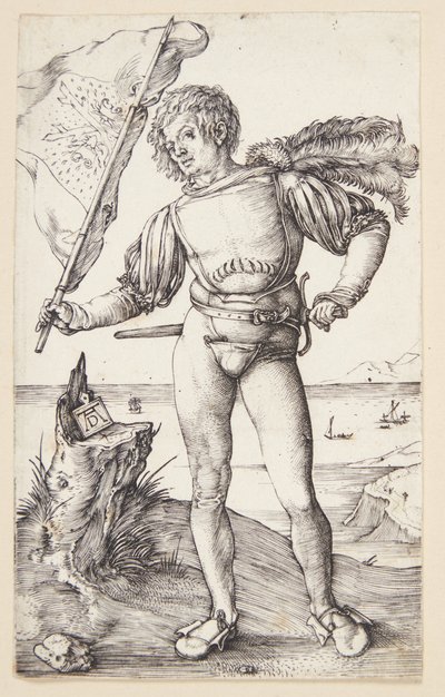 The Standard Bearer by Albrecht Dürer