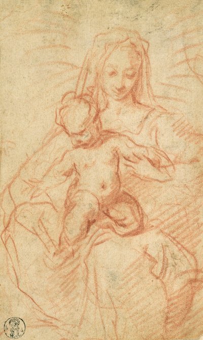 Madonna and Child by Alessandro Casolani