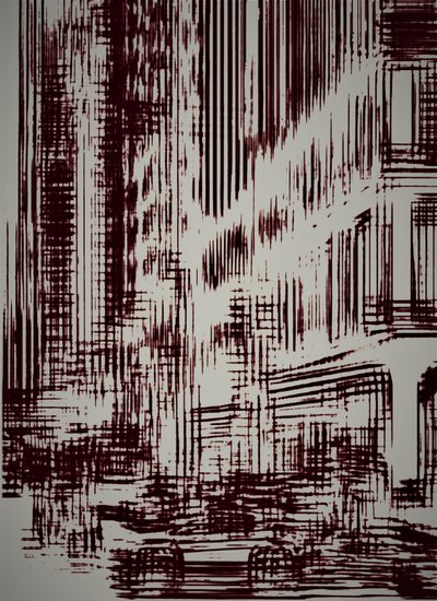 Strings of the City, 2020 by Alex Caminker