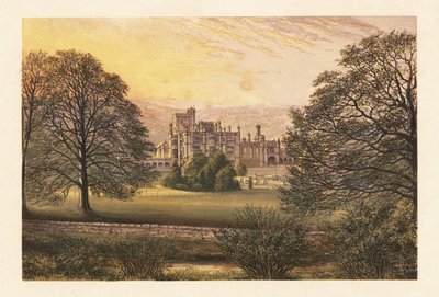 Ilam Hall, Staffordshire, England by Alexander Francis (after) Lydon