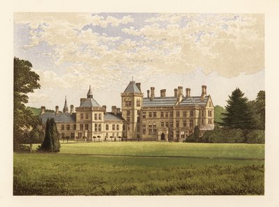 Walton Hall, Warwickshire, England by Alexander Francis (after) Lydon