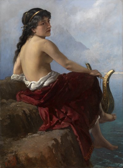 Sappho on the Lefkada