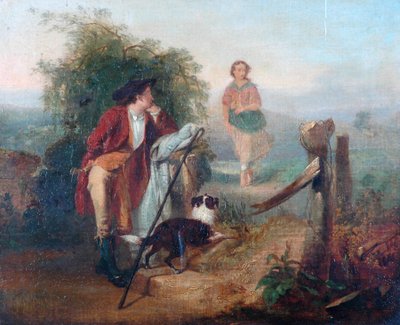 The Gentle Shepherd by Alexander Johnston