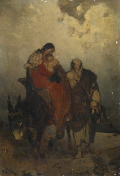 Flight from Egypt by Alexander Liezen Mayer