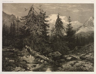 Alpine Stream by Alexandre Calame