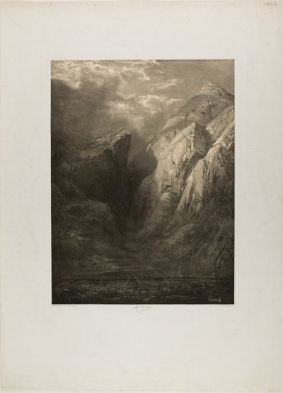 The Alps, from Various Landscape Sites by Alexandre Calame