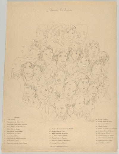 A Gathering of Artists by Alexandre Clément