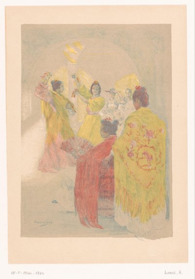 Women from Seville by Alexandre Lunois