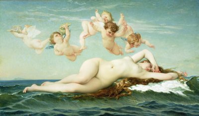 The Birth of Venus by Alexandre and Jourdan Cabanel