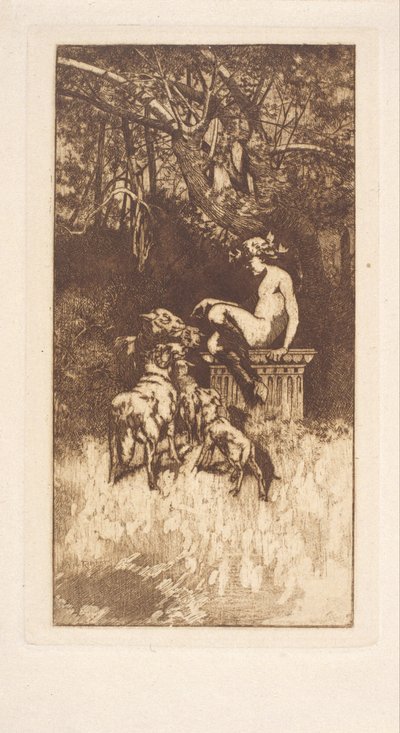 Allegorical Composition by Alexandre de Riquer