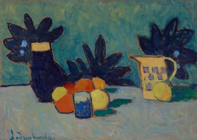 Still Life with Fruits by Alexej von Jawlensky