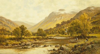Borrowdale, Cumberland by Alfred Augustus Glendening