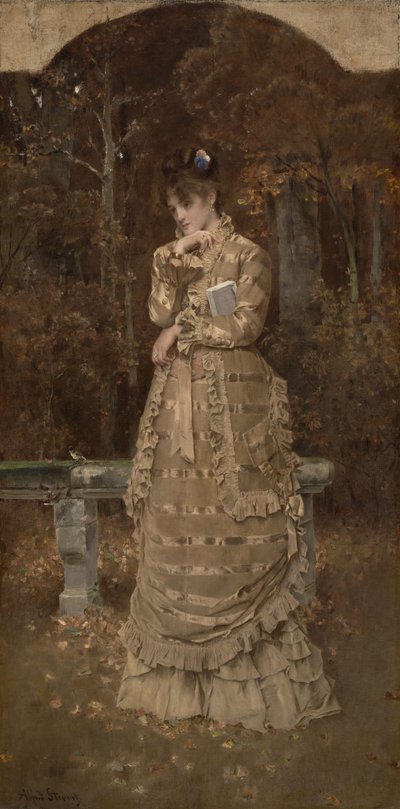 Fall, 1877 by Alfred Emile Stevens