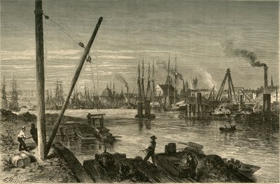 Philadelphia, from Below the New South-Street-Bridge by Alfred Harral