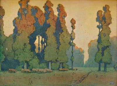 The Glade by Alfred Hartley