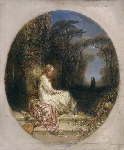 She Never Told Her Love by Alfred Joseph Woolmer