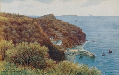 Clovelly from Hobby Drive by Alfred Robert Quinton