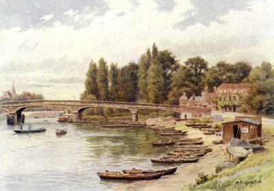 Hampton Bridge by Alfred Robert Quinton