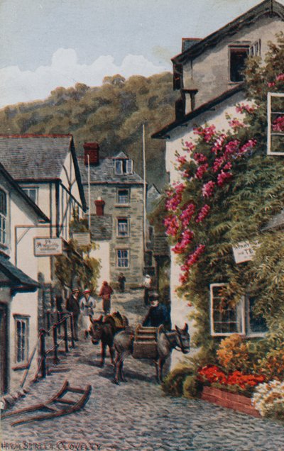 High Street, Clovelly by Alfred Robert Quinton