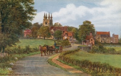 Penhurst Place and Church by Alfred Robert Quinton