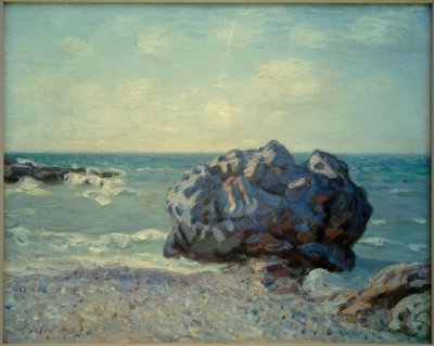 Langland Bay in the Morning by Alfred Sisley