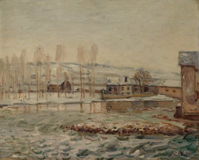 The Mills at Moret, 1890 by Alfred Sisley